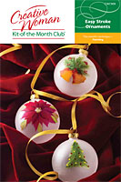 Easy Stroke Ornaments